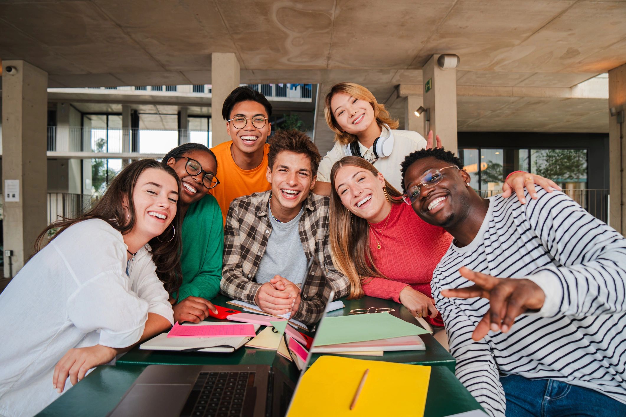 students in classroom