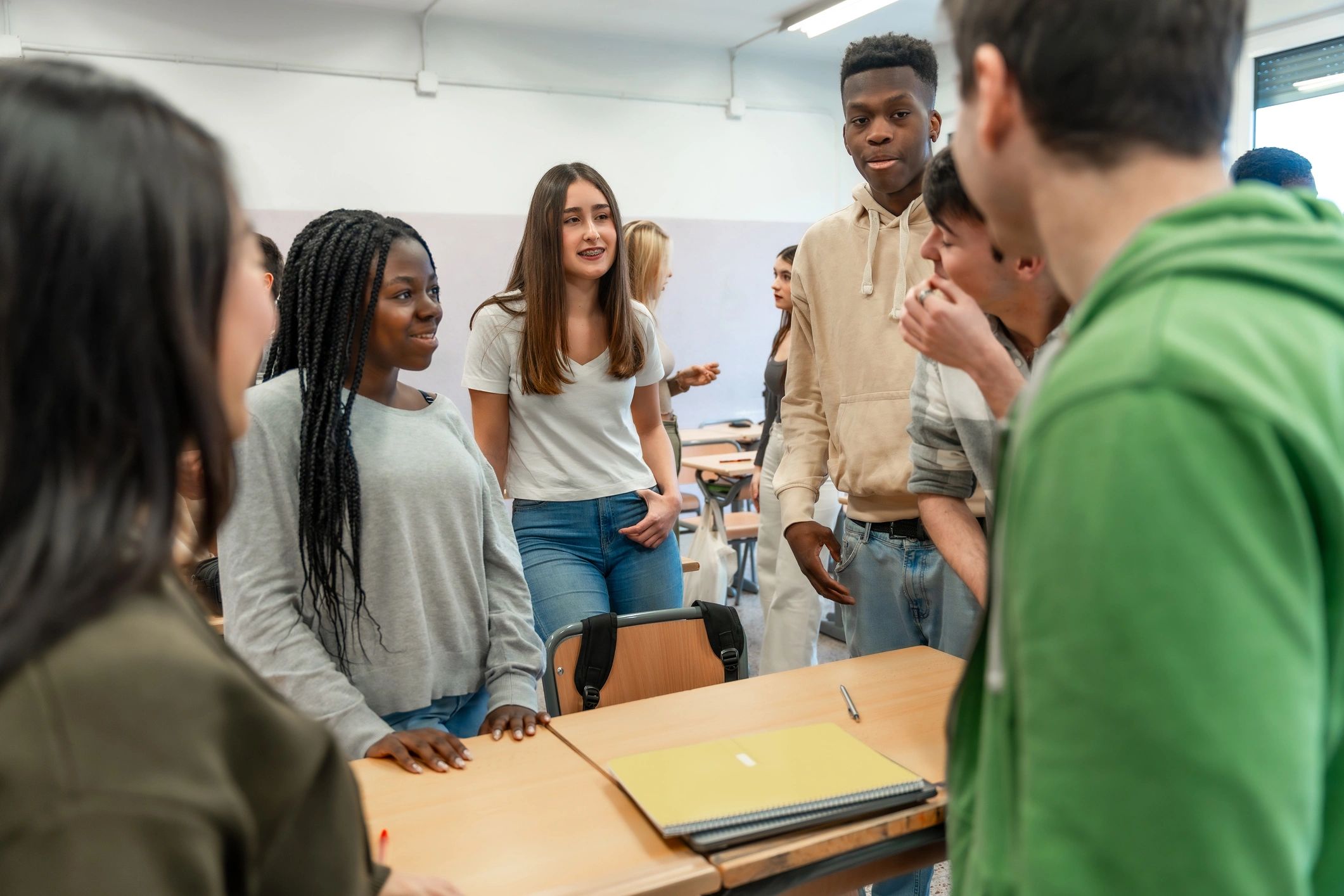students participating